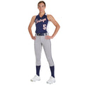 Champro Girl's Tournament Low Rise Softball Pants with Piping