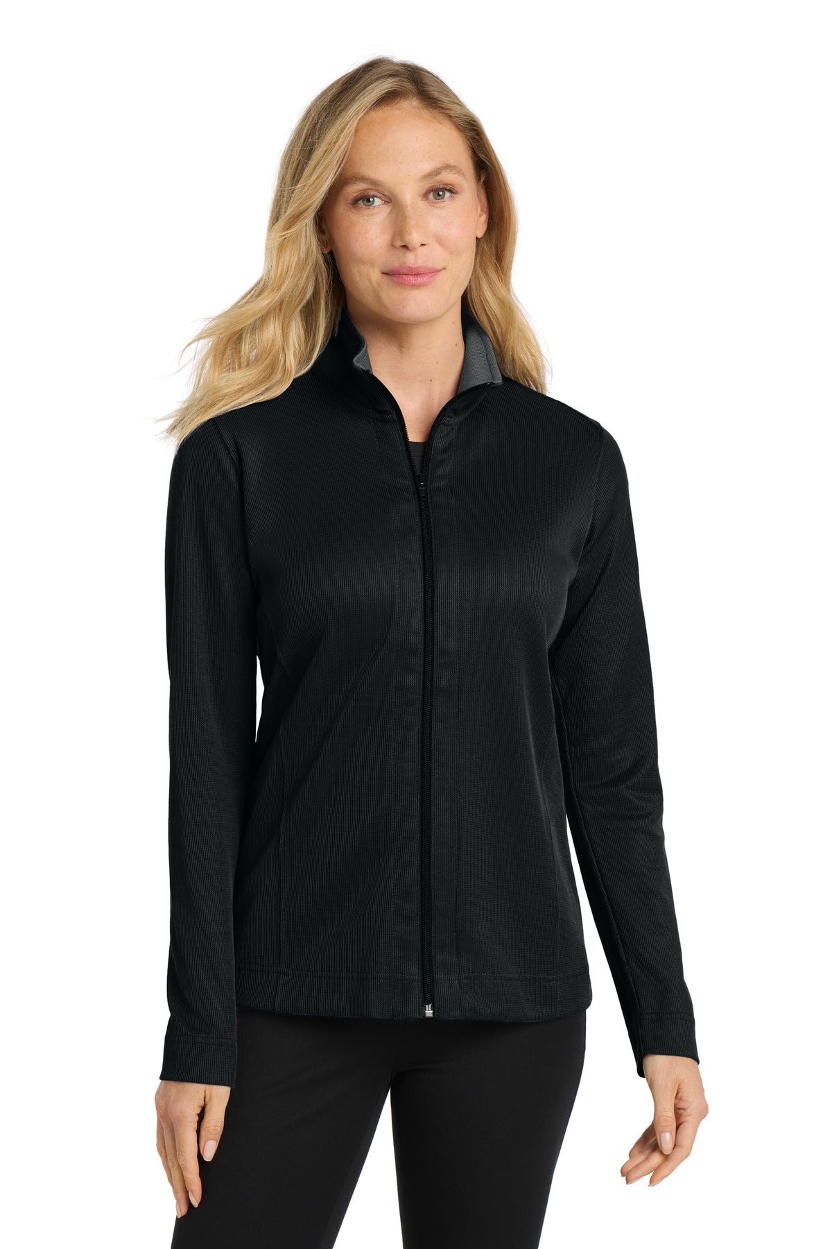 Port Authority Women's   Vertical Texture Full-Zip Jacket