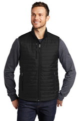 Port Authority Men's    Packable Puffy Vest J851