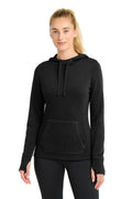 Sport-Tek Women's    PosiCharge    Tri-Blend Wicking Fleece Hooded Pullover