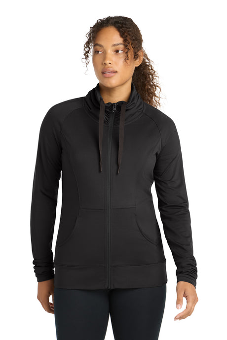 Sport-Tek Women's   Sport-Wick   Stretch Full-Zip Jacket