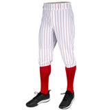 Champro Men's Standard Triple Crown 2.0 Baseball Knickers with Pinstripes-1