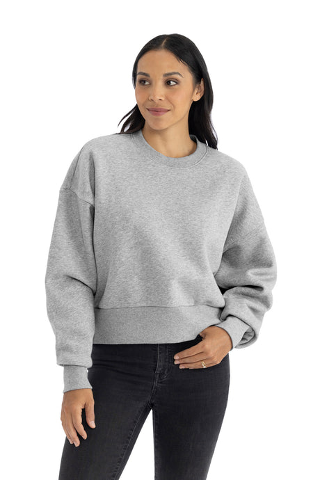 Next Level Apparel Women's   Heavyweight Sweatshirt