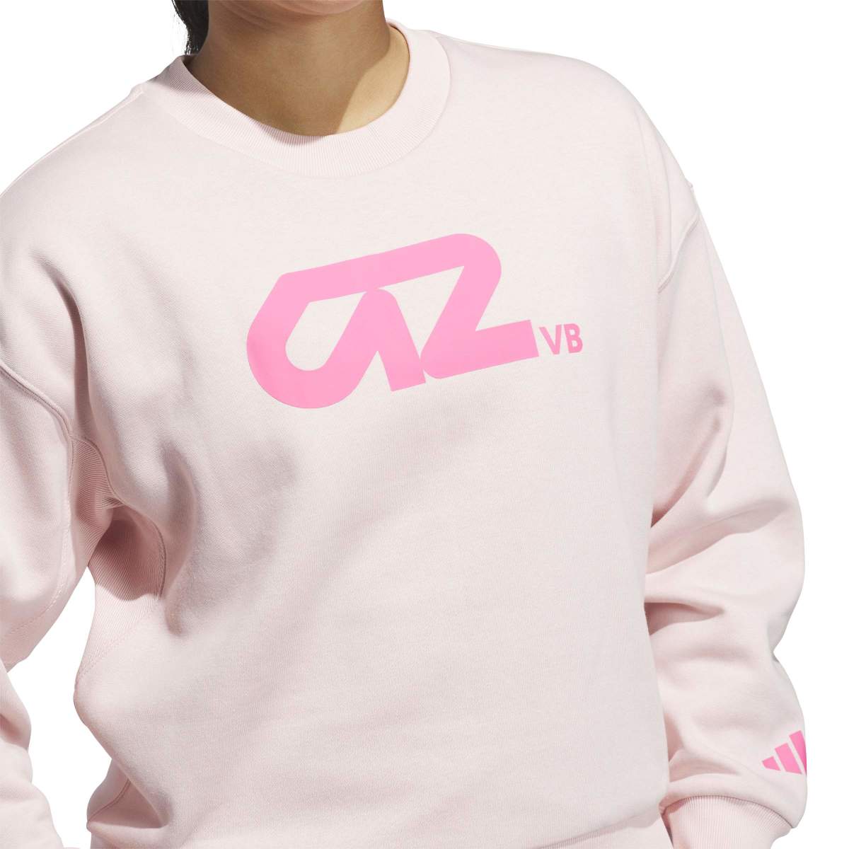 adidas Women's LOVB City Graphics Pullover Crew-4