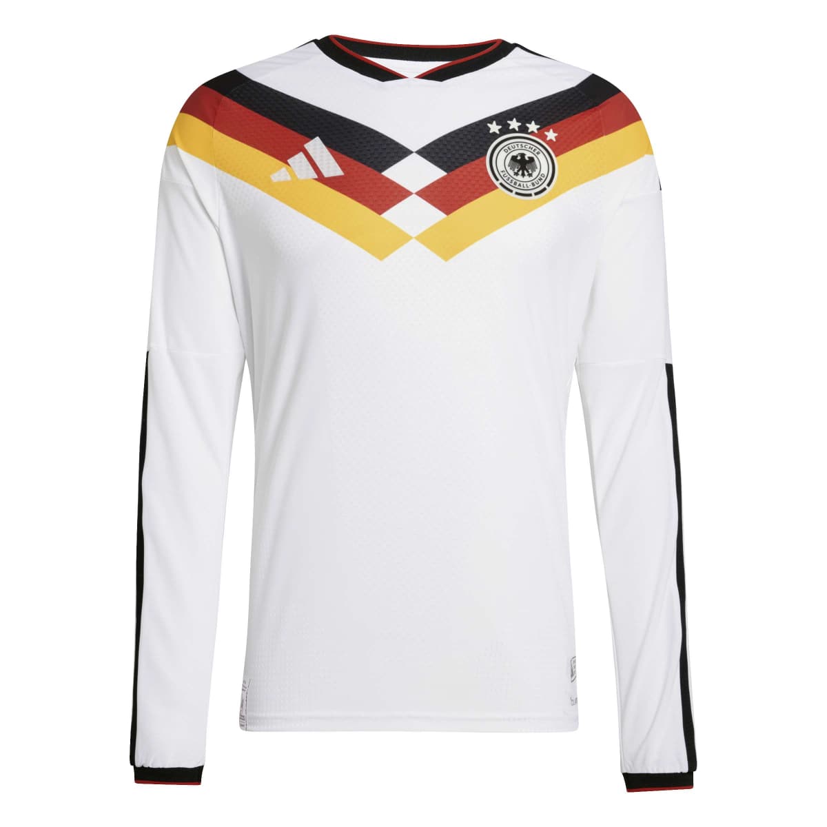 adidas Men's Germany 26 Home Authentic Long Sleeve Jersey-1