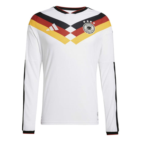 adidas Men's Germany 26 Home Authentic Long Sleeve Jersey-1