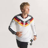 adidas Men's Germany 26 Home Authentic Long Sleeve Jersey-8