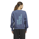 adidas Women's LOVB City Graphics Pullover Crew-4