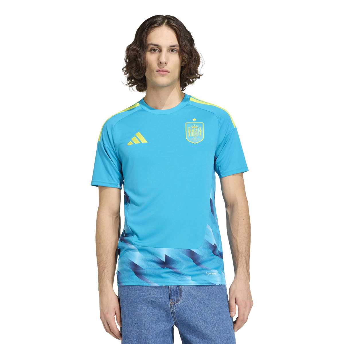 adidas Men's Spain 26 Home Goalkeeper Jersey-1