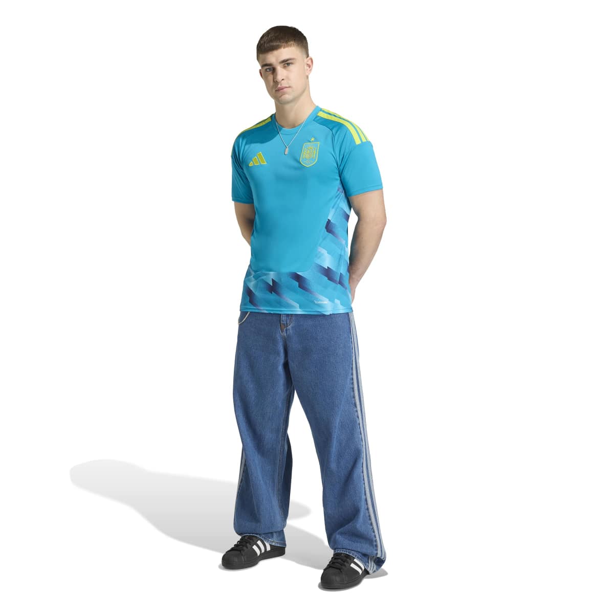 adidas Men's Spain 26 Home Goalkeeper Jersey-4