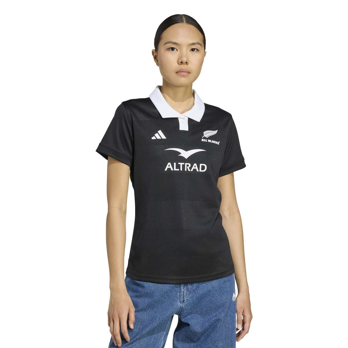 adidas Women's All Blacks Home Replica Jersey-1