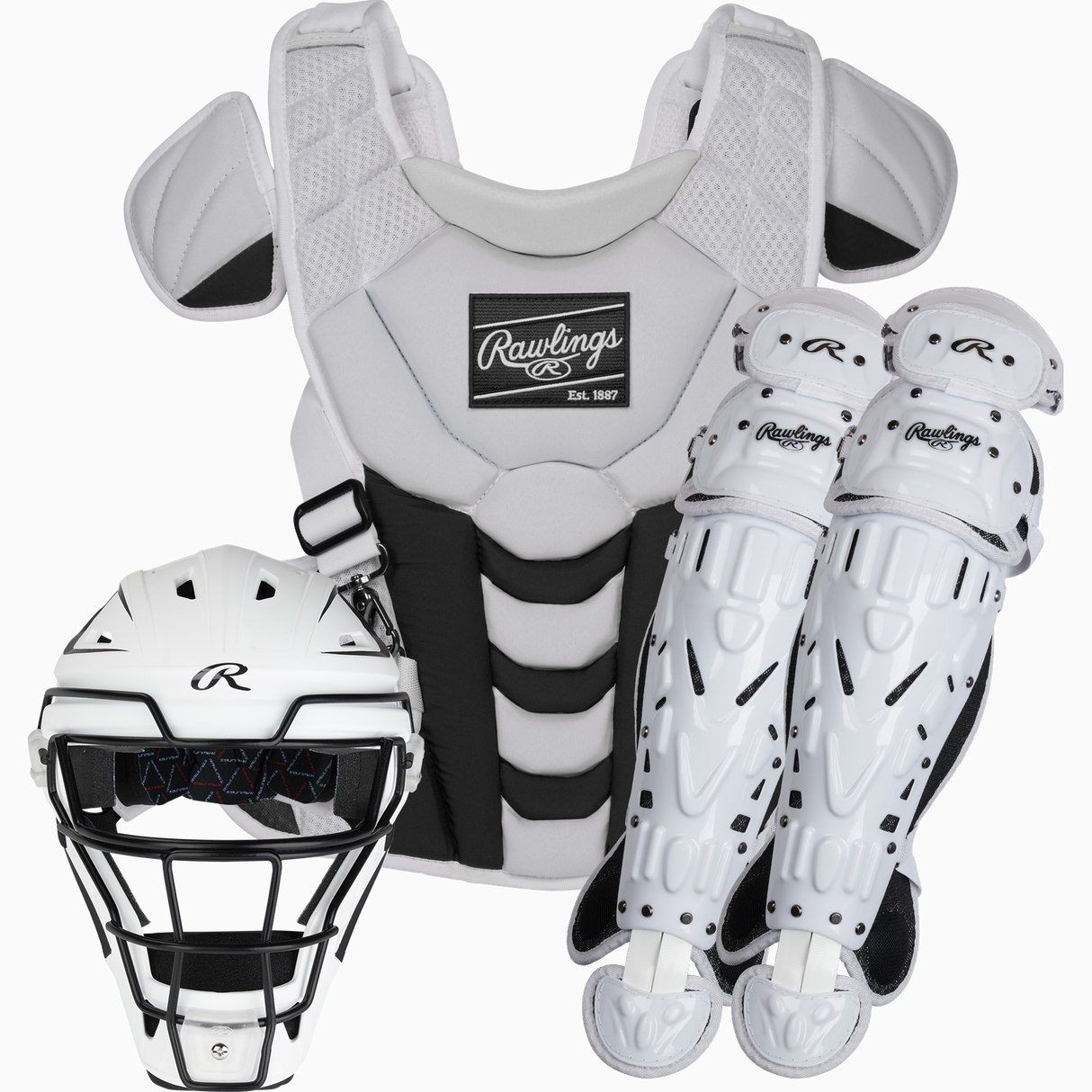 Rawlings Velo Fastpitch Softball Catcher's Set-1