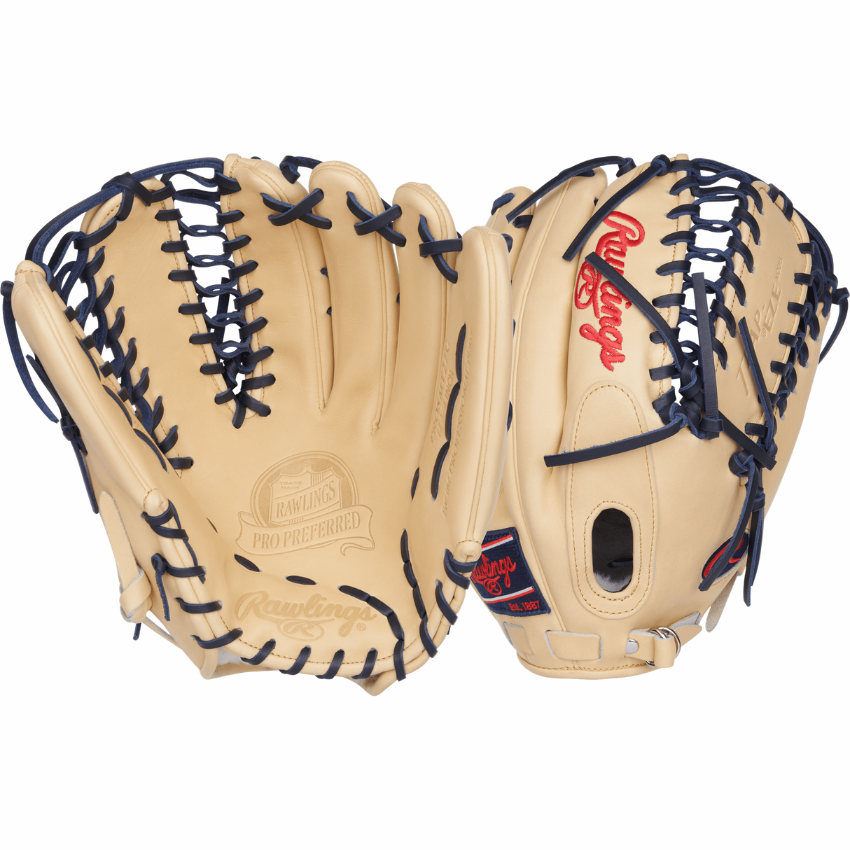 Rawlings Pro Preferred 12.75" Outfield Baseball Glove