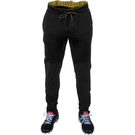 Rawlings Men's Gold Collection Zip Jogger Style Baseball Pant-1