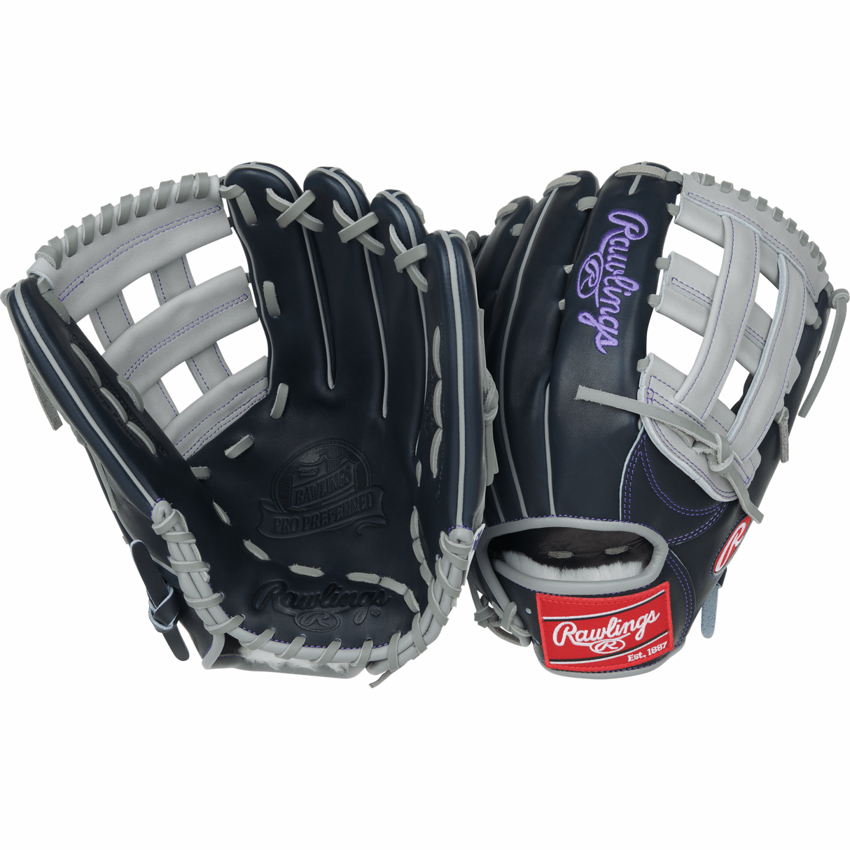 Rawlings Pro Preferred 12.75" Outfield Baseball Glove-1