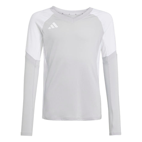 adidas Youth Girls' Volleyball Quickset Long Sleeve Jersey-1