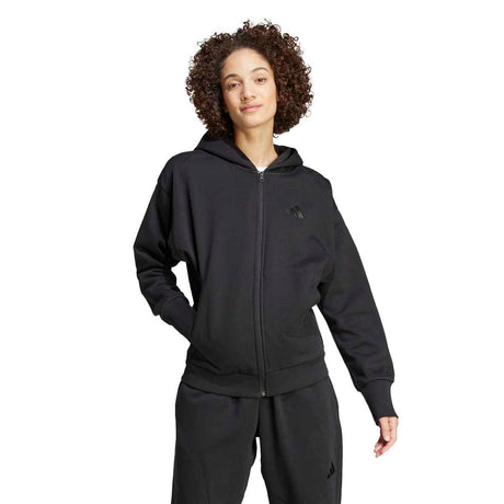 adidas Women's All SZN Fleece Full-Zip Hoodie
-1