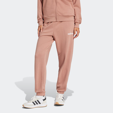 adidas Women's Essentials Linear French Terry Cuffed Pant