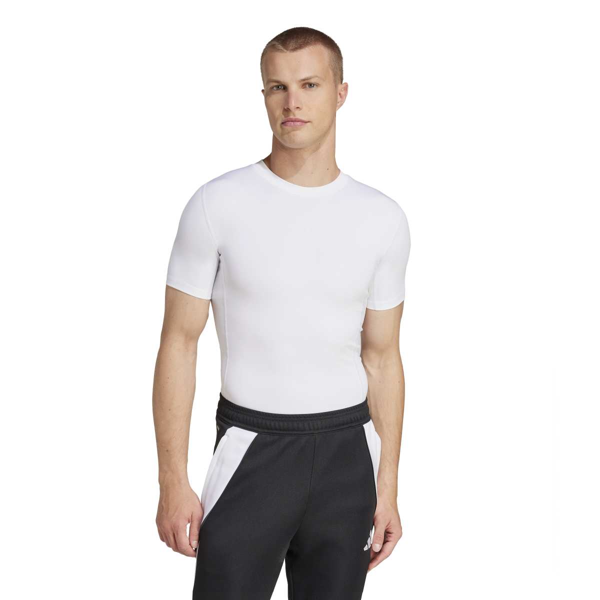 adidas Men's Techfit Short Sleeve Tee (Tall)-1