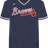 Nike Atlanta Braves Men's Institutional V-Neck Short Sleeve Synthetic Jersey