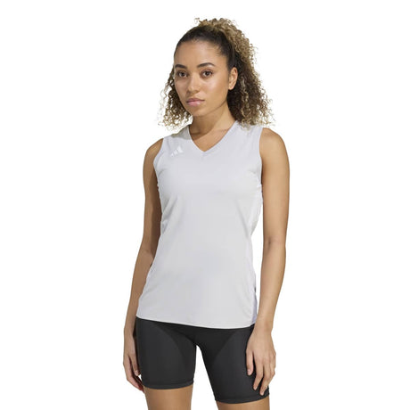 adidas Women's Quickset Sleeveless Volleyball Jersey (Tall)-10