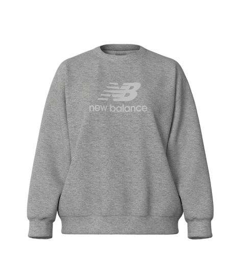 New Balance Women's Sport Essentials Fleece Logo Crew-1