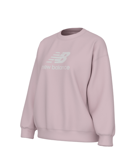New Balance Women's Sport Essentials Fleece Logo Crew-2