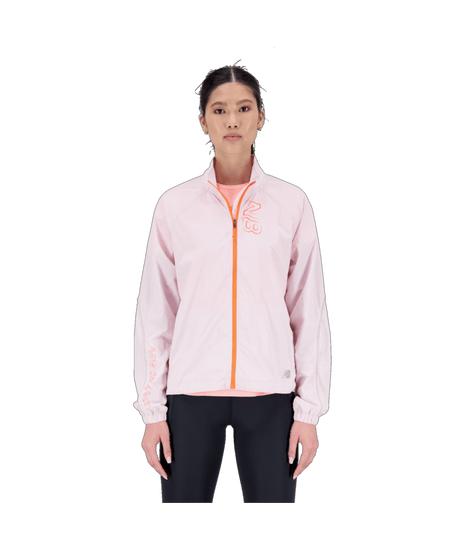 New Balance Women's Printed Impact Run Light Pack Jacket