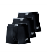 New Balance Men's Mesh 3 Inch Boxer Brief No Fly 3 Pack-2