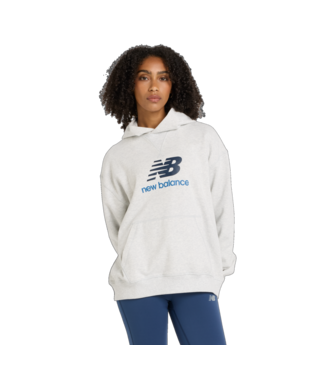 New Balance Women's Athletics French Terry Logo Hoodie-1