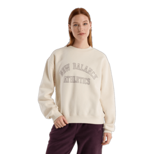 New Balance Women's Graphic Fleece Crew-1