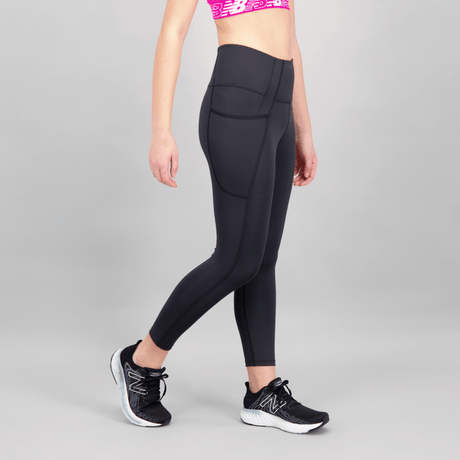 New Balance Women's Shape Shield High Rise Pocket Crop Leggings-2
