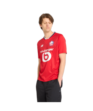 New Balance Men's Lille LOSC Home Short Sleeved Jersey