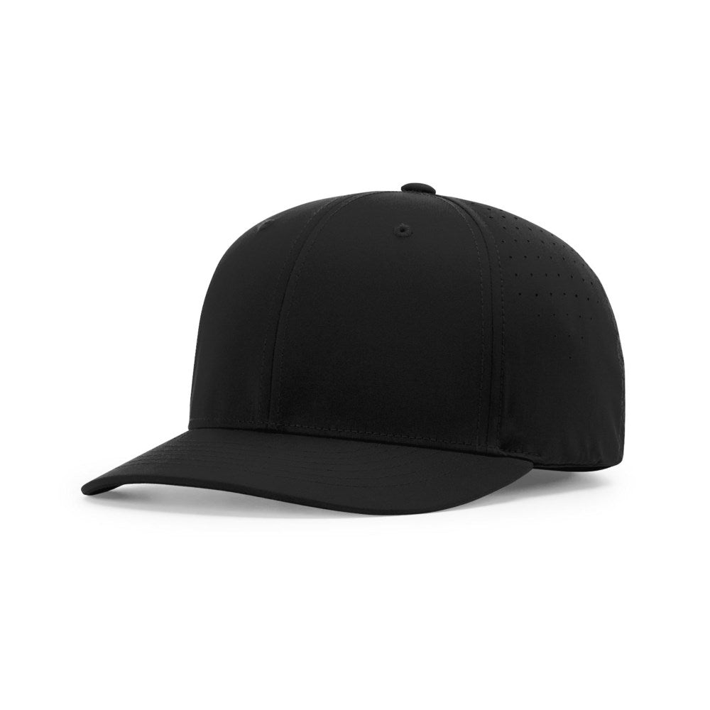 Richardson 743 6-Stitch 2.5" Bill - Performance Ignite LT Laser Perf Ump Cap