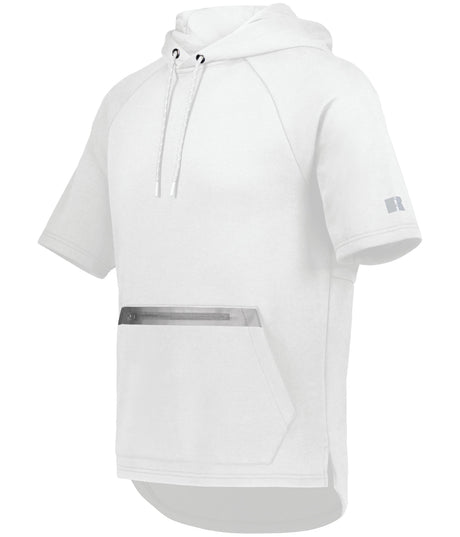 Russell  Men's Legend Short Sleeve Tech Fleece Hoodie