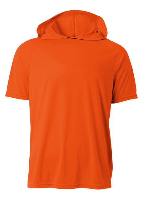 A4 Men's Short Sleeve Hooded Tee-1