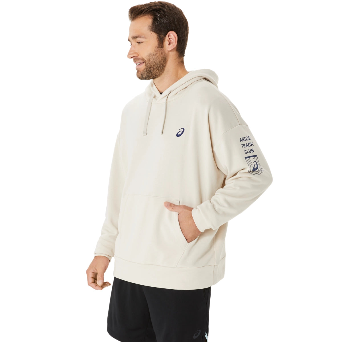 Asics Men's Atc Sweat Relaxed Pullover Hoodie-3