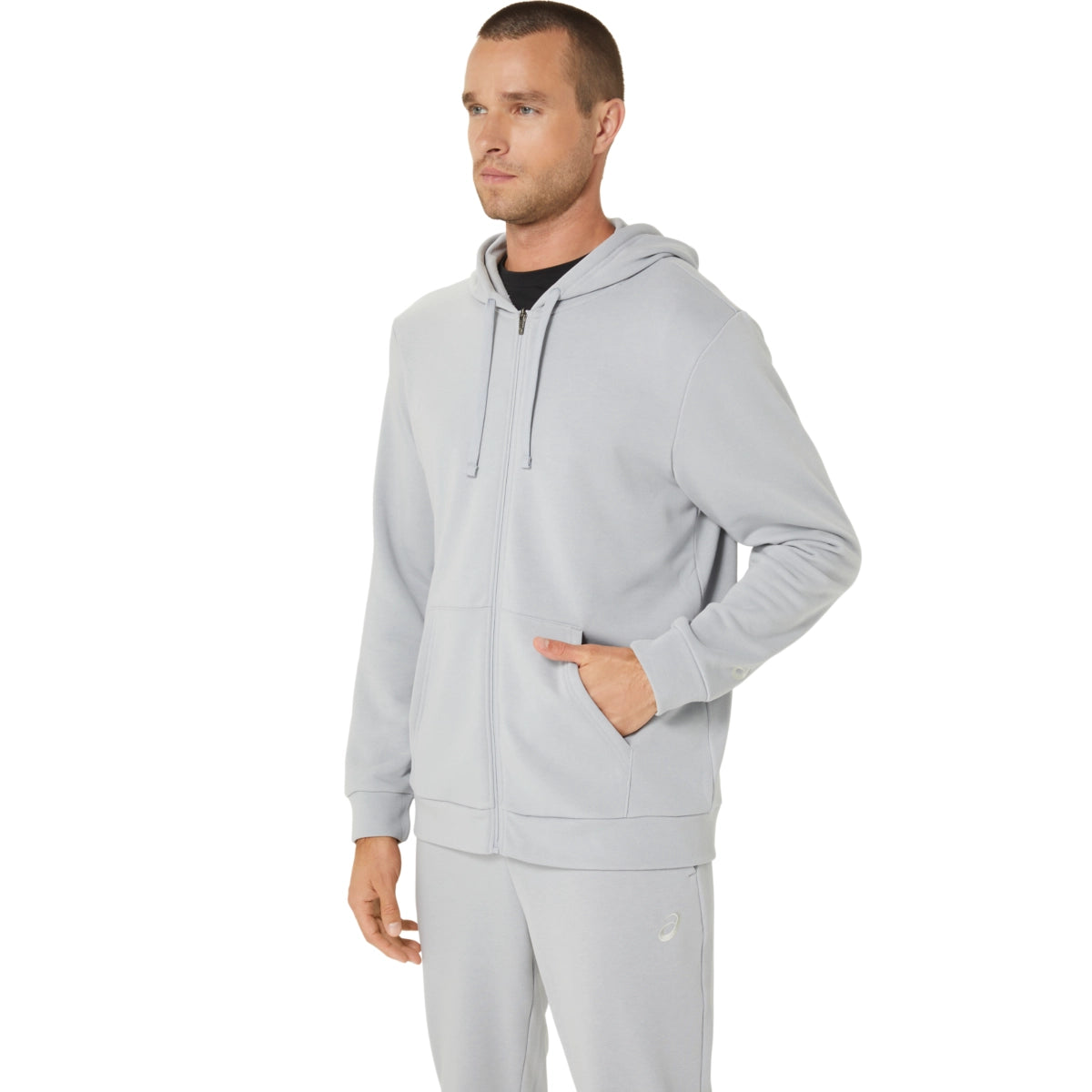 Asics Men's Sweat Full Zip Hoodie-3