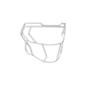 Vicis ZERO2 SO-212E-3 Football Facemask
