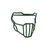 Vicis ZERO2 SO-215T Football Facemask