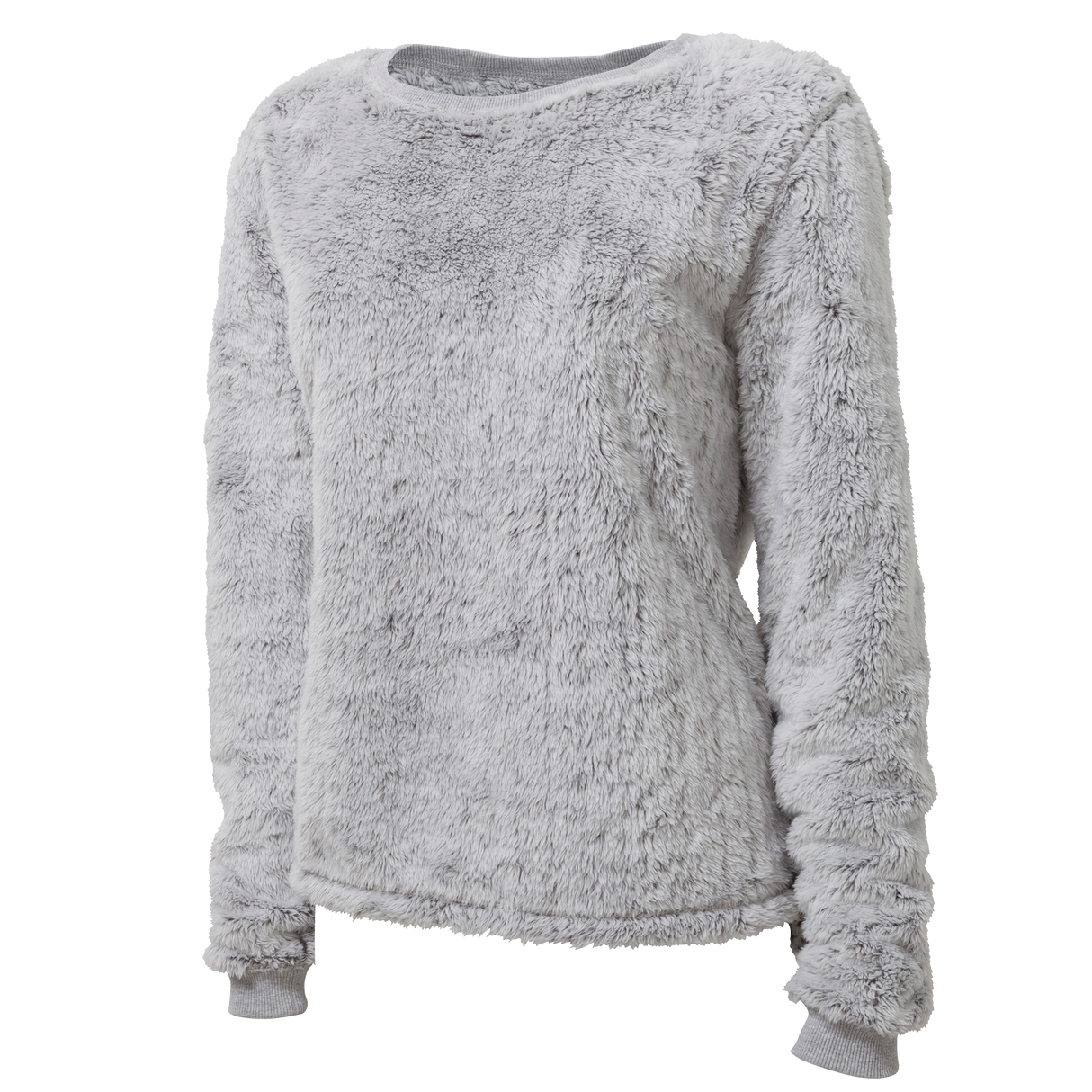 Boxercraft Women's Fuzzy Fleece Crew