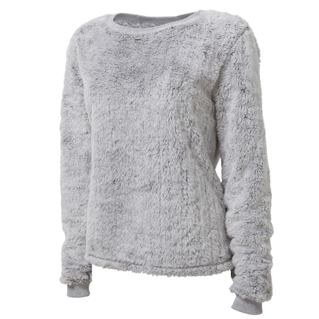Boxercraft Women's Fuzzy Fleece Crew