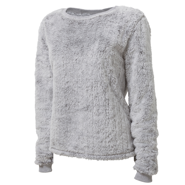 Boxercraft Women's Fuzzy Fleece Crew