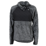 Boxercraft Women's Quilted Fuzzy Fleece Pullover