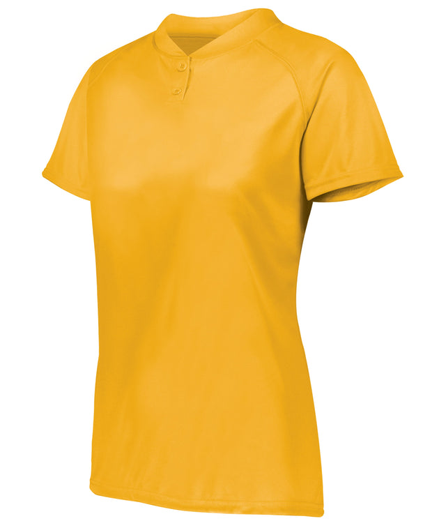 Augusta Sportswear  Women's  Attain Wicking Two-button Softball Jersey