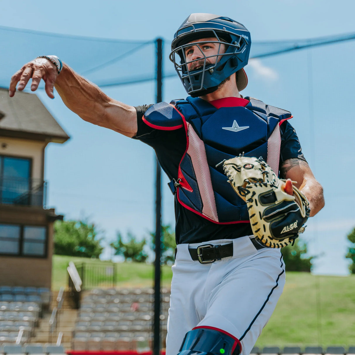 All Star Adult Pro-Elite™ Baseball Catcher Mitt-5