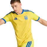 adidas Men's Ukraine 26 Home Authentic Soccer Jersey-5