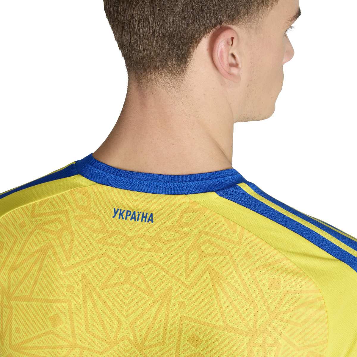 adidas Men's Ukraine 26 Home Authentic Soccer Jersey-6