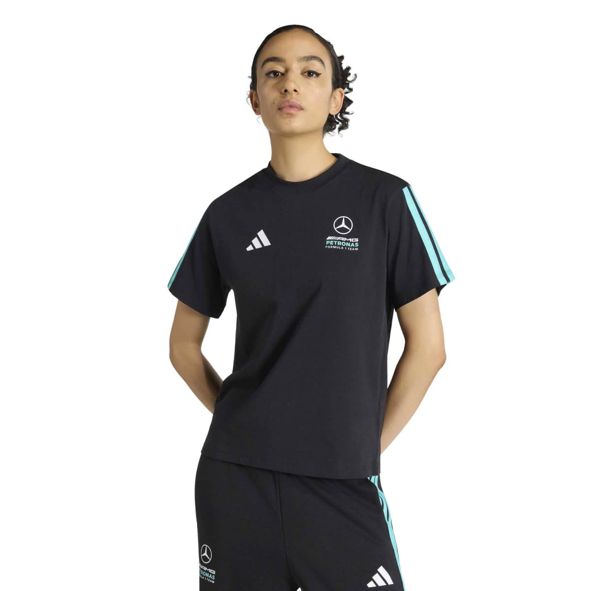 adidas Women's Mercedes - Amg Petronas Formula 1 Team Dna Tee-2