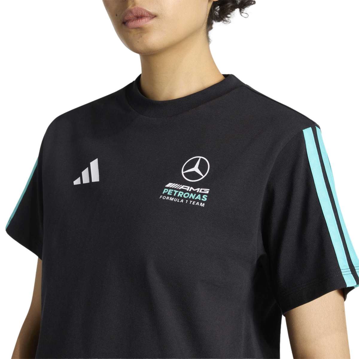 adidas Women's Mercedes - Amg Petronas Formula 1 Team Dna Tee-5